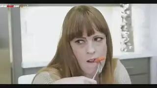 تعدد شركاء لابنة الزوجة مع إيلاج مزدوج وقذف على الوجه